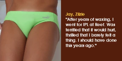 Review from client who changed from waxing to laser Emu Park Zilzie